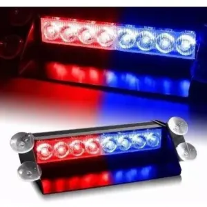 Baliza policial Led Azul Rojo